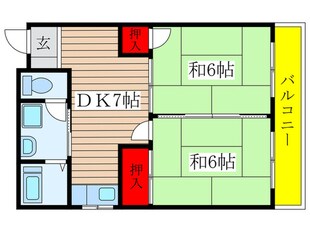 三和ビルの物件間取画像